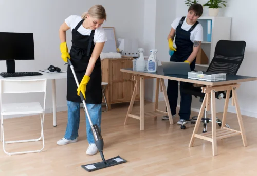 Nettoyage de bureau professionnel à Maisontiers