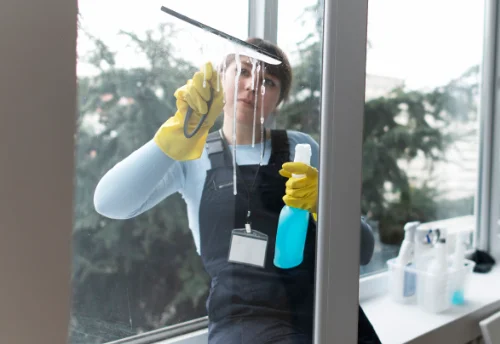 Nettoyage de vitres intérieures et extérieures à Maisontiers